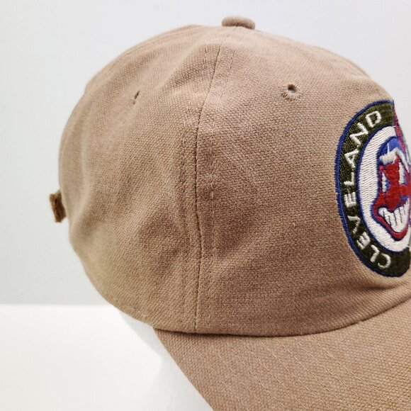 Cleveland Indians Chief Wahoo Baseball Hat American Needle Strapback Snap Cap - Picture 6 of 12